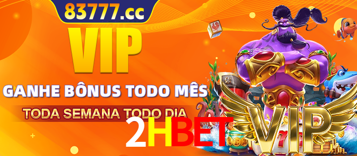 Banner promocional do 2HBET oferecendo 100% de recompensas adicionais contínuas para quem fizer o login diário (Daily sign-in), com um mascote de coelho.